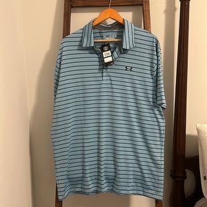 Men’s Under Armor Playoff Polo with Tags